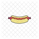 Hot dog  Icono