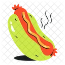 Hot dog  Icono