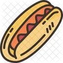 Hot dog  Icono