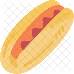 Hot dog  Icono