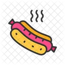 Hot Dog Comida Salchicha Icono