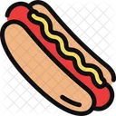 Hot dog  Icono