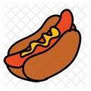 Hot Dog Icono