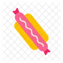 Hot dog  Icono