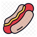 Hot dog  Icono