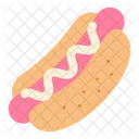 Hot dog  Icono