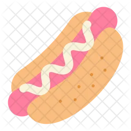 Hot dog  Icono