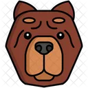 Chow Chow Perro Perro Icono