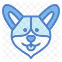 Perro Corgi  Icono