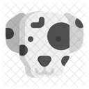 Dalmata Perro Perro Icono