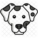 Dalmata Perro Perro Icono