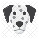 Dalmata Perro Perro Icono