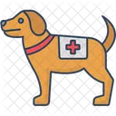 Perro De Rescate Perro De Busqueda Y Rescate Perro SAR Icono