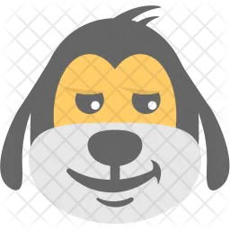 Perro emoji  Icono