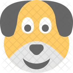 Perro emoji  Icono