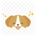 Perro Feliz Sonrisa Icon