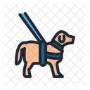 Perro guía  Icono