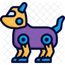 Perro robot  Icono