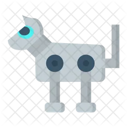 Perro robot  Icono