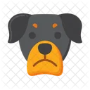 Rottweiler Perro Perro Icono