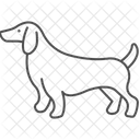 Perro Salchicha Perro Mascota Icono