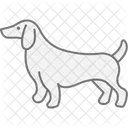 Perro Salchicha Perro Mascota Icono