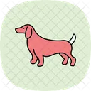 Perro Salchicha Perro Mascota Icono