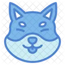 Perro shiba  Icono