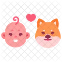 Perro Bebe Mascota Icono