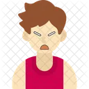 Persevering Boy Persevering Strong Icon