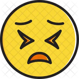 Persevering face Emoji Icon