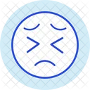 Persevering Face Emoji Icon