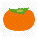 Persimmon Food Vegetable Icon