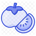 Persimmon Fruit Food Icon