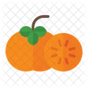 Persimmon Organic Vegetarian Icon