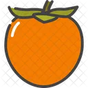 Persimmon Berry Food Icon