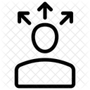 Person Entscheidung  Symbol