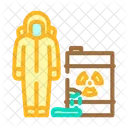 Person Hazmat Suit Icon