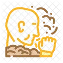 Person Coughing Polluted Icon