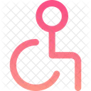 Travel Wayfinder Disability Person Access Wheelchair Accomodation Human Disability Disabled User Icon