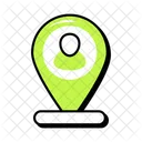 Personenstandort Benutzerrichtung Profilstandort Icon