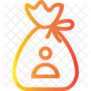 Person Money Bag Icon