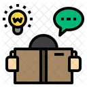 Person Reading Education Learning Icon