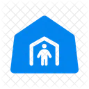 Person Shelter Shelter House Icon