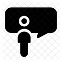 Person talk  Icon