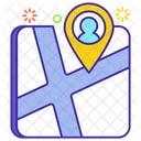 Person Tracker Nearby Location Map Navigation Icon