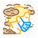Person Wearing Face Icon