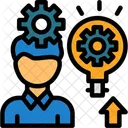 Person With A Lightbulb For Ideas Ideas Creativity Icon