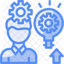 Person With A Lightbulb For Ideas Ideas Creativity Icon