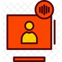 Persona Grabacion Voz Icon